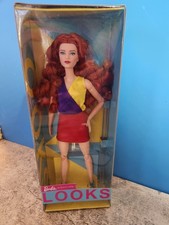 Barbie Signature Looks Model #13 Curly Red Hair 2022 Mattel HJW80