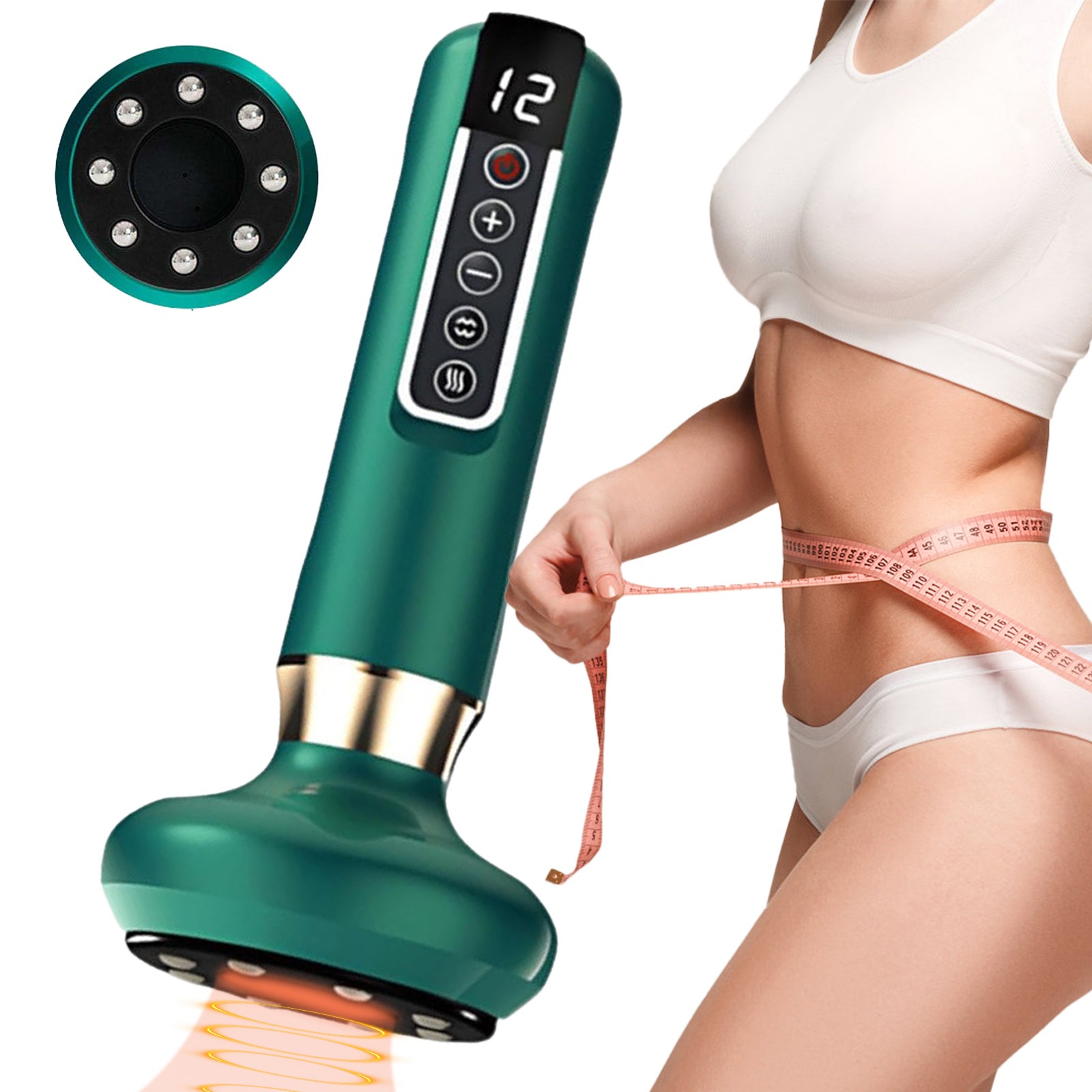 Electric Handheld Anti Cellulite Massager-Cupping Machine for Massage Therapy