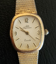 Vintage Jules Jurgensen Women’s Watch (Gold - Quartz - Rare Not Tested/Working)