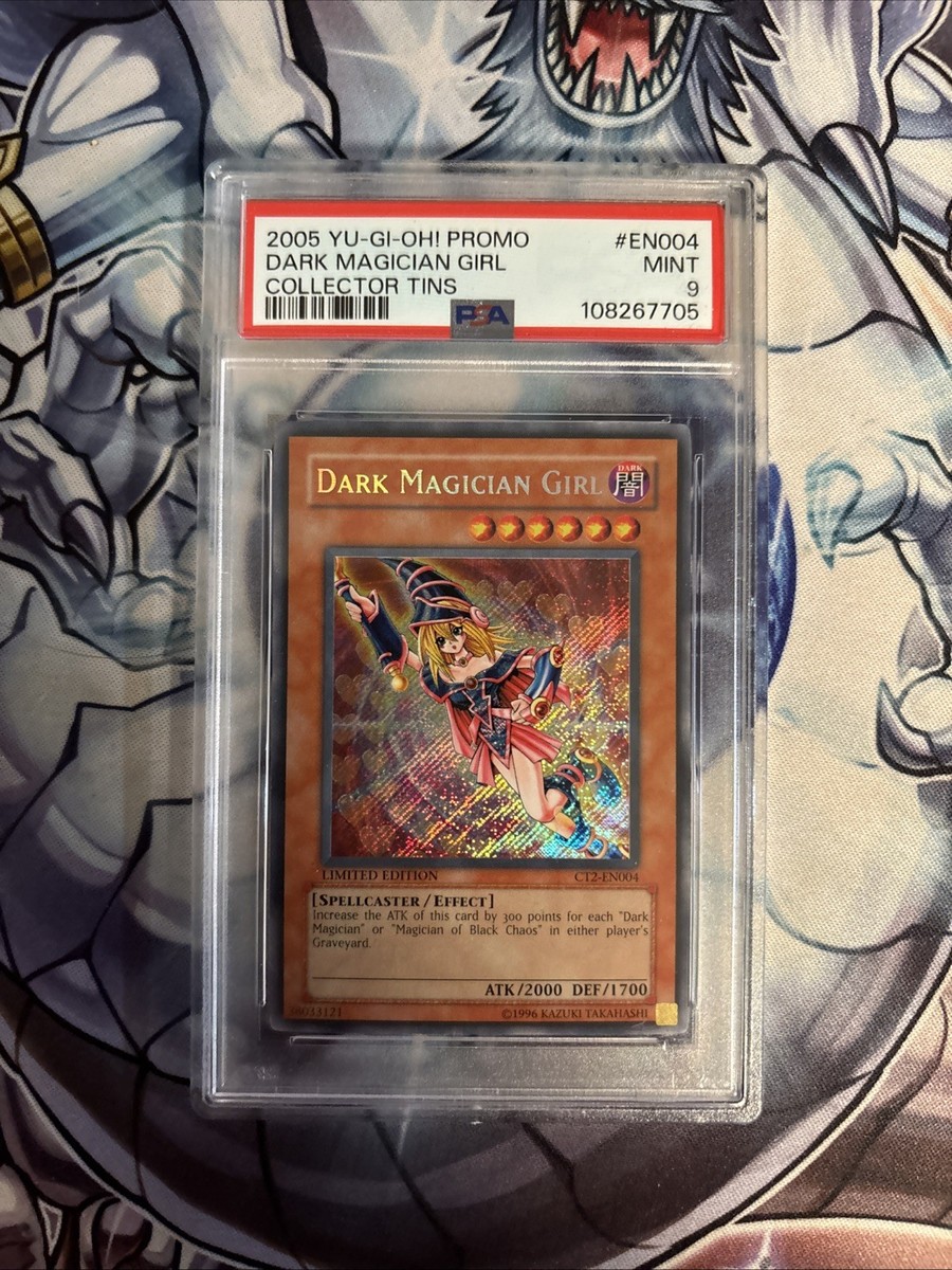 DARK MAGICIAN GIRL ゴールドレア　1st PSA9 遊戯王 Yugioh Dark Magician Girl CT2-EN004 PSA 9 Secret Rare (1) | eBay