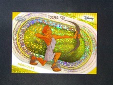 2025 Topps Chrome Disney Hercules #44 Gold Sapphire /50