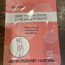 1 Pairs x 1.4 oz. Spa April Bath Hand and Nail Gloves