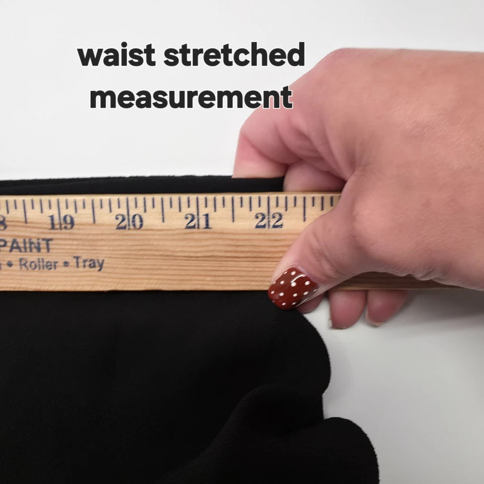 JBS макси юбка женщин L черный шифоновое наложение вневременной минималистский классический Flowy - Изображение 4 из 4