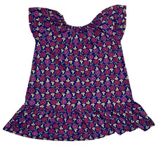 Girls Tea Collection Twirl Drop Skirt Dress Painted Morning Glories, Size 16