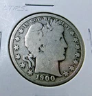 1900 P-SILVER O Barber Half Dollar VERY NICE