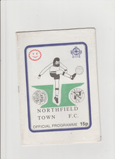 1984-85 Northfield Town v New World - Midland Combination Premier Division