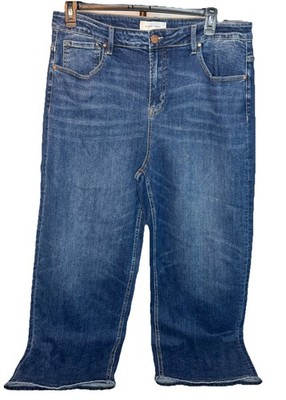 Risen Jeans - High Rise Straight Leg Jeans  Women s Size 2XL NWT