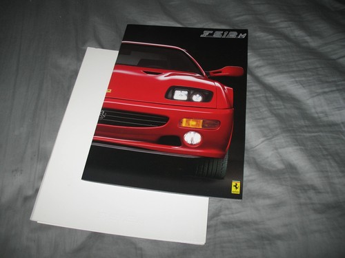 Ferrari F512M  original prestige brochure 906/94 - 5M/01/95