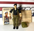 GI Joe Flint 1985 v1 *NEAR COMPLETE w/File Card, Excellent Condition!* Vintage