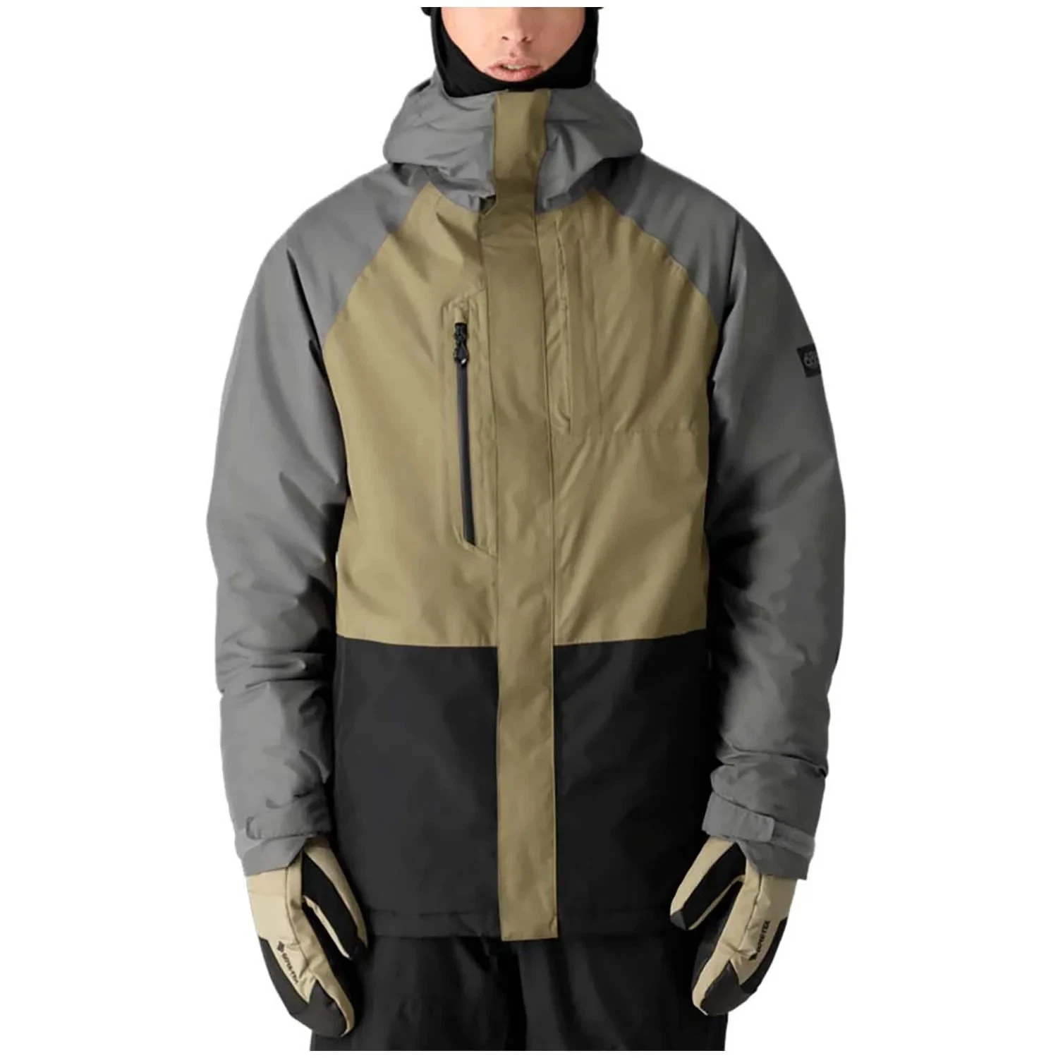 686 MENS GORE-TEX INSULATED JACKET SIZE 2XL NWT $350 RHINO GRAY
