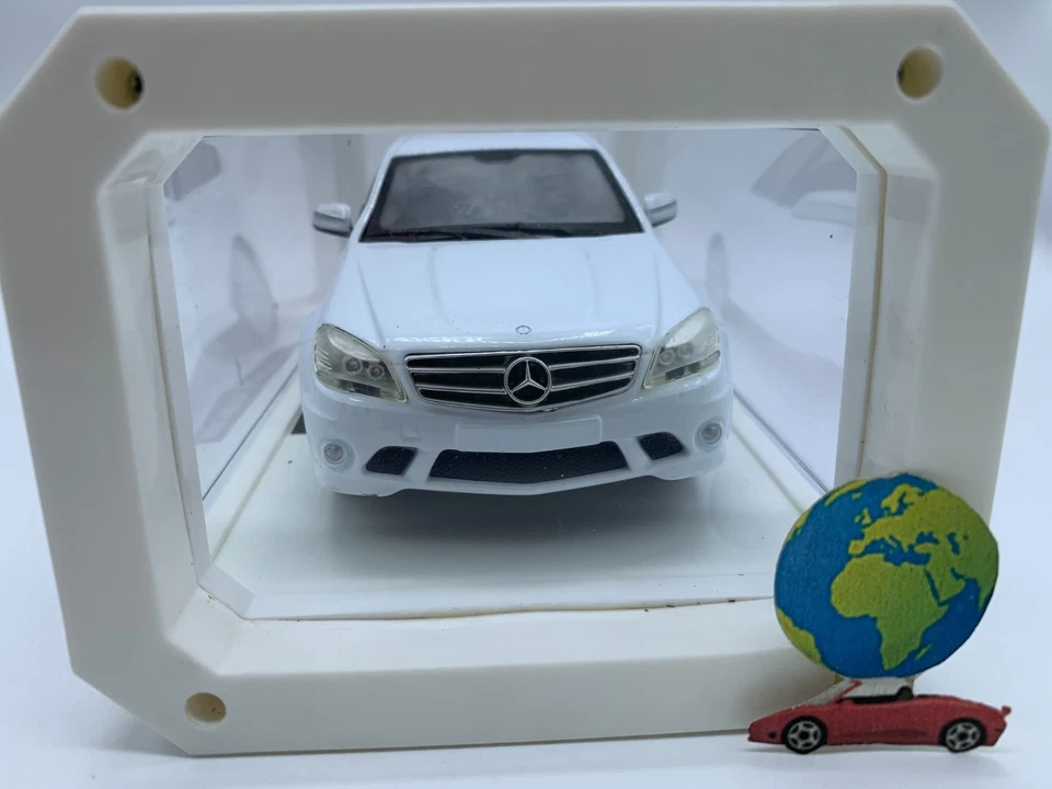 New Ray Mercedes Serie C 63 AMG 2008, scala 1:24 - 1:25, (3206), vintage - Immagine 3 di 4