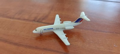Flugzeugmodell Fokker 28 Air France Schabak 1:600 mit OVP