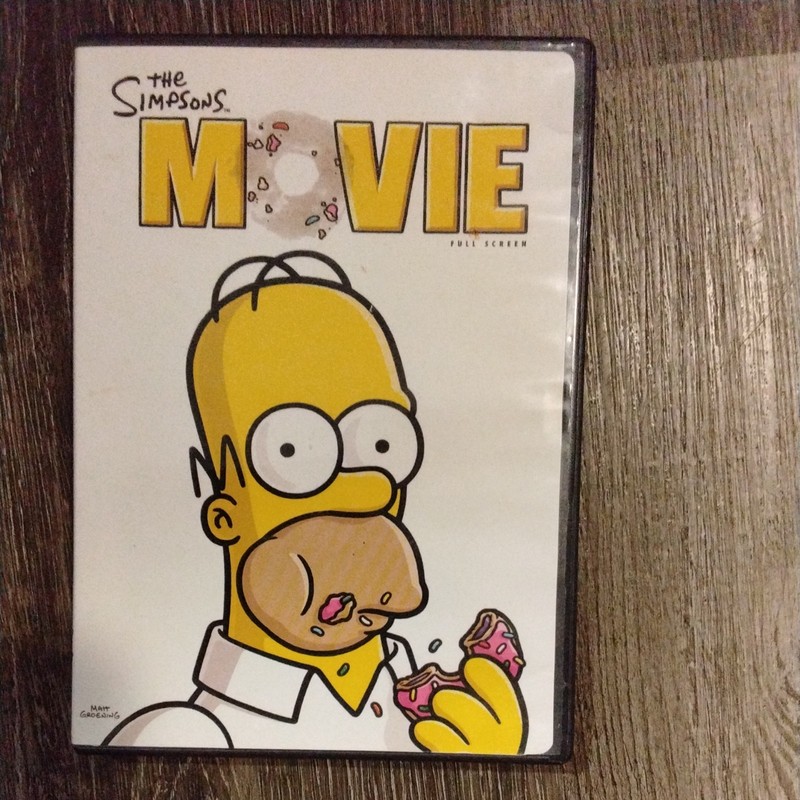 The Simpsons Movie (DVD, 2007, Full Frame)