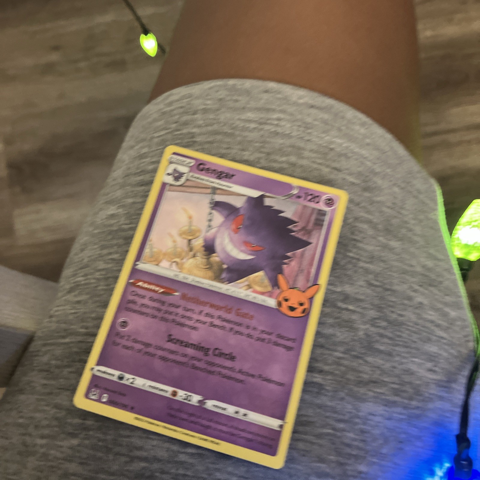 Gengar Pokémon TCG Card Rare Ghost-Type Collectible