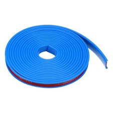 Edge Banding 15mm x 6M Flexible TPE Self Adhesive U-Shape Veneer Tape Blue