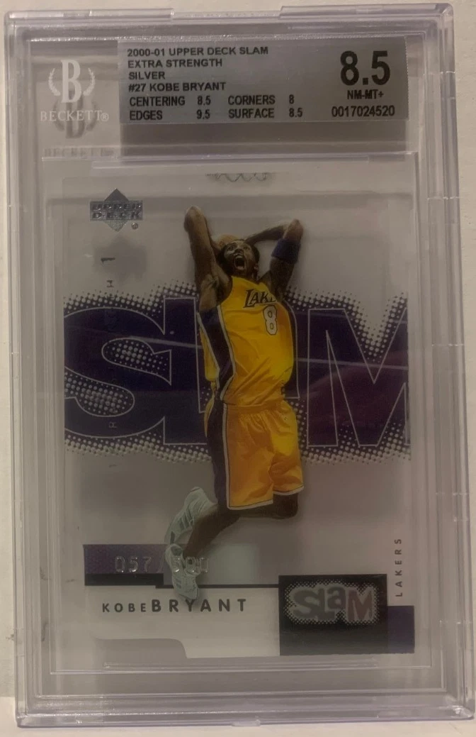 25+ Kobe Bryant Basketball Serial Numbered Sports Trading Cards