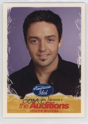 2005 Fleer American Idol: Season 4 Joseph Murena #57 0jk3