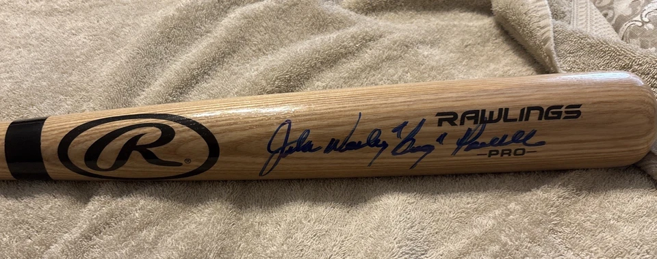 Boog Powell Orioles Rawlings Pro Model Autograph Signed Bat BALTIMORE ORIOLES - Imagem 4 de 4