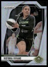 Victoria Vivians 2024 Panini Prizm WNBA #69 Silver Prizms Seattle Storm