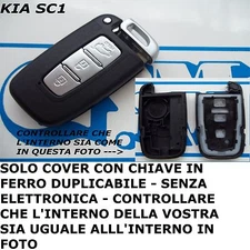 Coque Housse Clé Coquille Télécommande Carte à Puce Pour Kia 2016 - Lire Bien