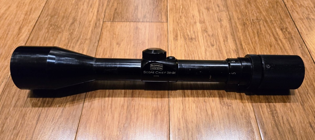 Bushnell Scope Chief 3x9x40mm 1 Inch Gloss Rifle Scope Command