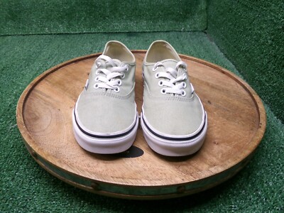 Vans Womens Authentic Low Top Desert Sage True White Canvas  display picture 2