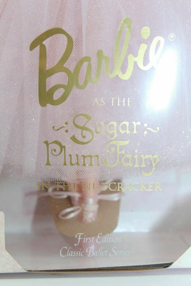 Barbie as the Sugar Plum Fairy in the Nutcracker First Edition Ballet Mattel NIB - Image 3 of 4