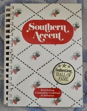 Junior League of PINE BLUFF ARKANSAS BOOKBOOK Southern Accent HB/Spiral bound