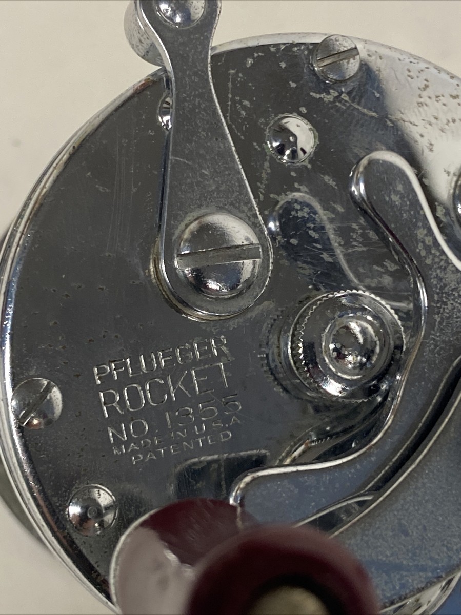 PFLUEGER 1355 ROCKET ベイトリール　オールドリール 楽天市場】ビンテージリール PFLUEGER No.1355 ROCKET タイプA