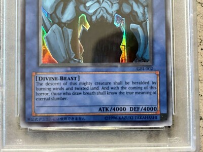 Yu-Gi-Oh! Obelisk The Tormentor GBI-002 Ultra Rare PSA 9 Mint Card