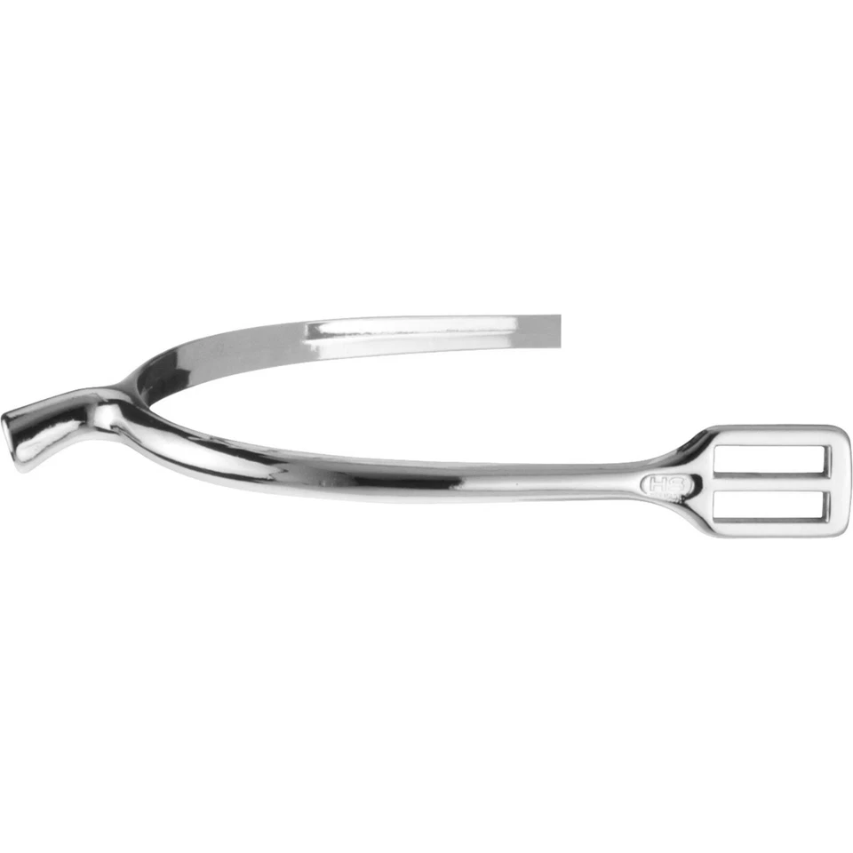 Sprenger Pony Sporen Neverrust verchromt 15 mm flaches Ende ohne Rowel 47124