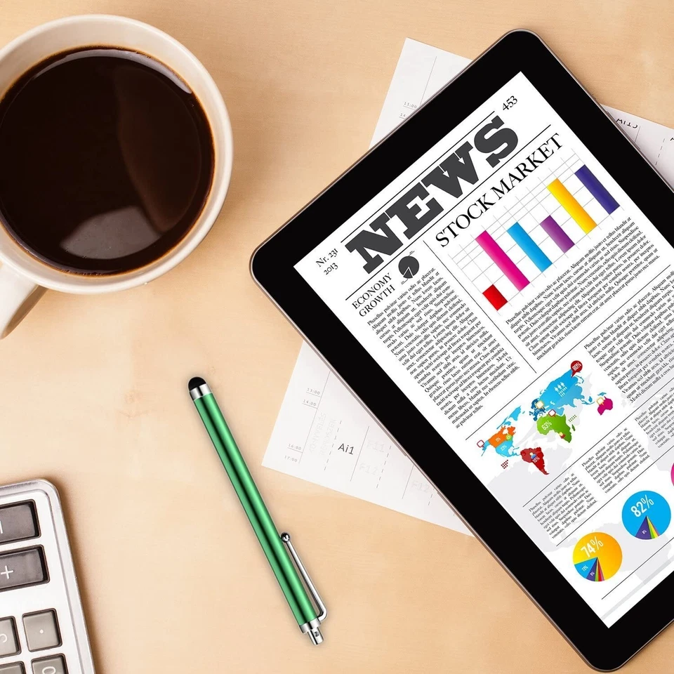 Lápiz óptico universal - Clip, 10 colores - Sin arañazos, mayor sensibilidad Foto 4 de 4