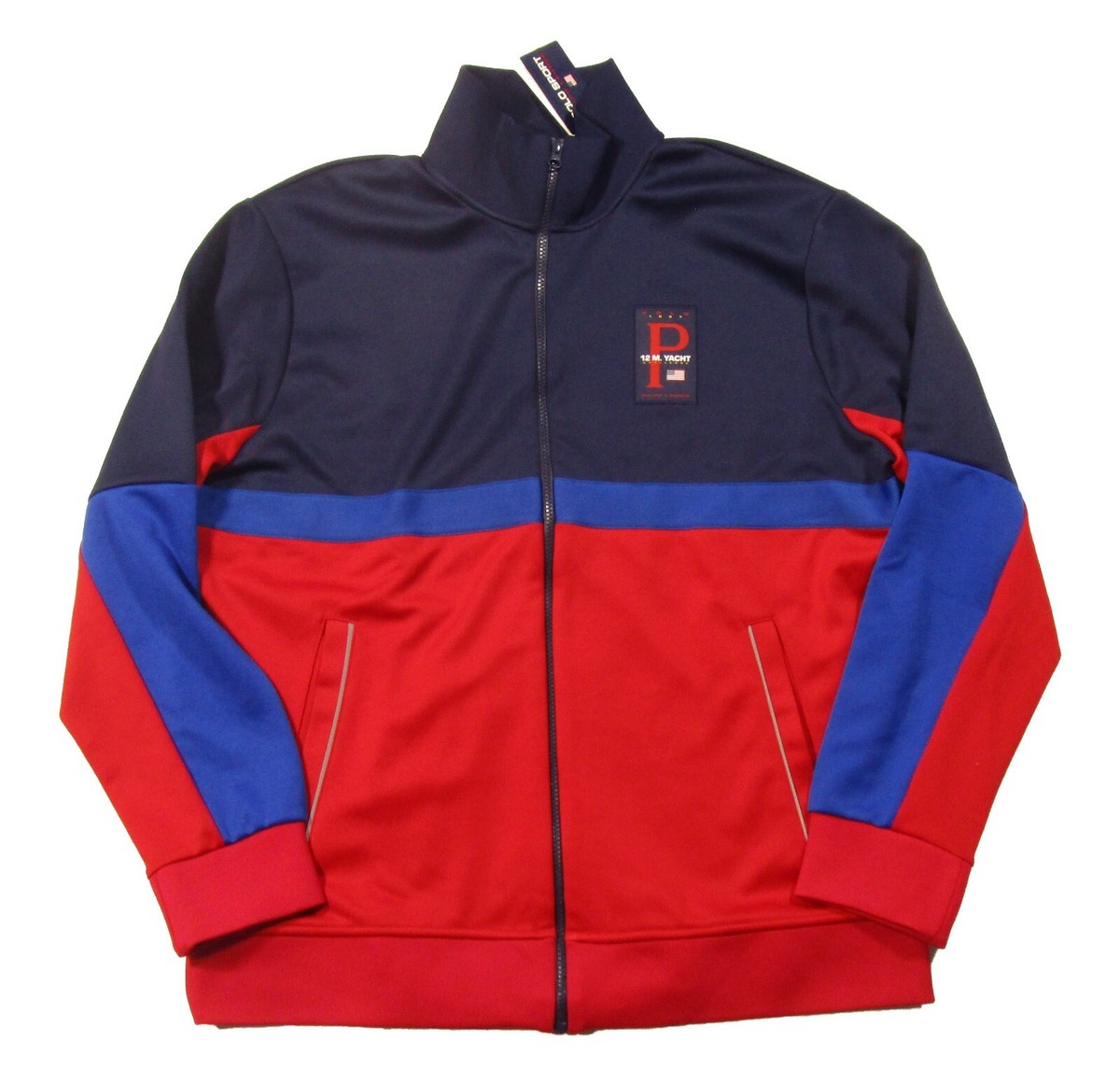 Polo Sport Ralph Lauren Men's Navy Multi Mesh Yacht Challenge