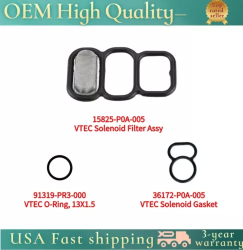 VTEC Solenoid Spool Valve Gasket For 1994-2002 Honda Accord Insight 15828-P0A