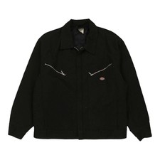 Dickies Jacket - Large Black Cotton Blend