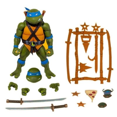 Super7 - TMNT Ultimates! Leonardo Figur (Teenage Mutant Ninja Turtles) Wave 1