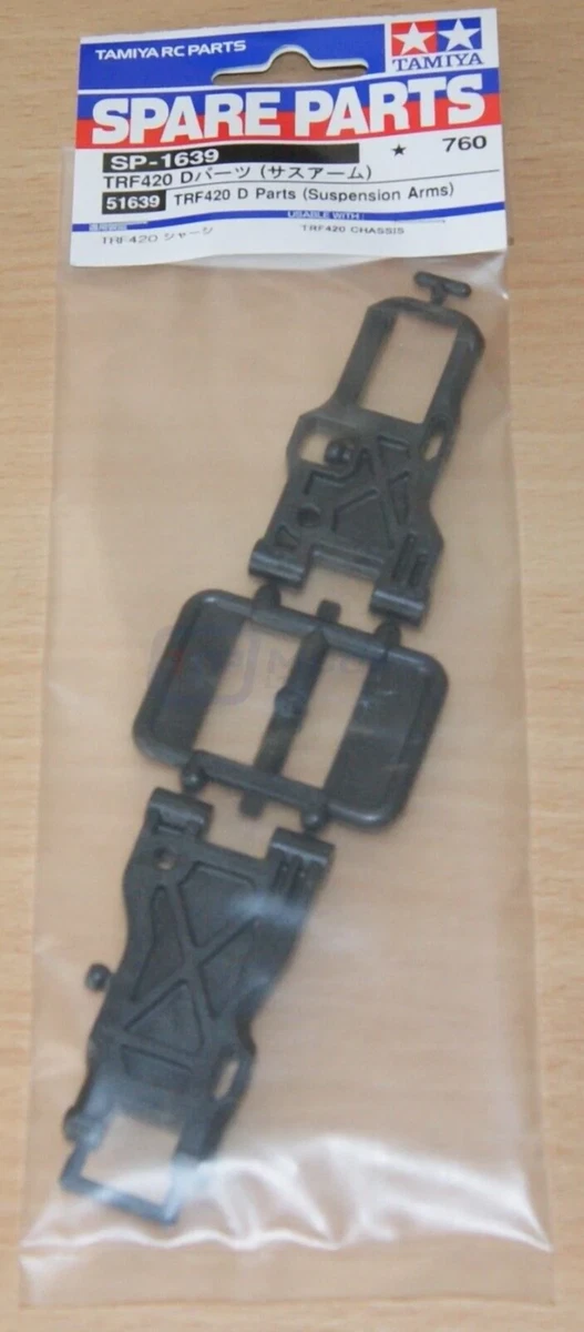 Tamiya 51639 TRF420 D Parts (Suspension Arms), TRF420x/TA07MSX/TT-02 Type-SRX