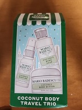 MARIO BADESCU SKIN CARE Coconut Body Travel Trio Body Soap, Body Butter  B Oil
