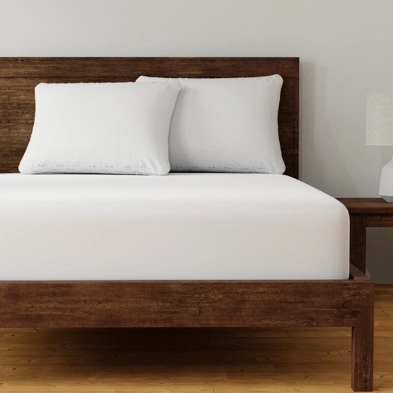 New Mainstays Extra Firm Bed Pillow for Back & Side Sleepers, King