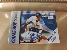 All-Star Baseball 2000 Nintendo Game Boy Color Instruction Manual Booklet