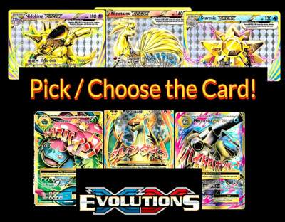 XY EVOLUTIONS - Pick / Choose the Card - Pokemon TCG - EX, BREAK, Holo, lot