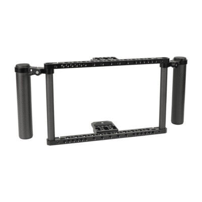 BGNing 7 Inch Monitor Cage with Dual Handgrip for Atomos Ninja Inferno/Shotgun 7