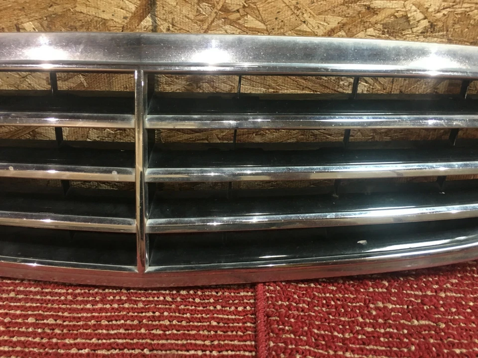 MERCEDES 2002 - 2007 W203 FRONT HOOD KIDNEY GRILLE CHROME GRILL 原始设备制造商 #005 — 第 3/4 张图片