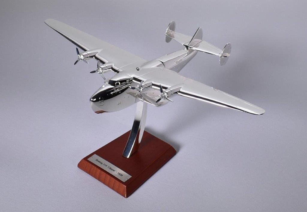 Atlas 1938年ボーイング314クリッパー　SILVER CLASSICS 1938 Boeing 314 Clipper 1/200 Airplane Silver Classic