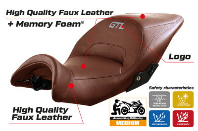 BMW K1600GTL 2010-2022 2023 2024 2025 2026 Seat Cover Tappezzeria
