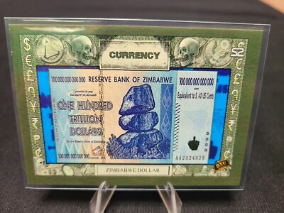 BTC Bitcoin Trading Cards Fud Busters #48 ZIMBABWE DOLLAR