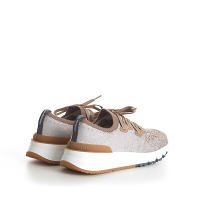 【関税込み】BRUNELLO CUCINELLI Runners' sneakers Brunello Cucinelli Men's Stretch-Knit Runner Sneakers