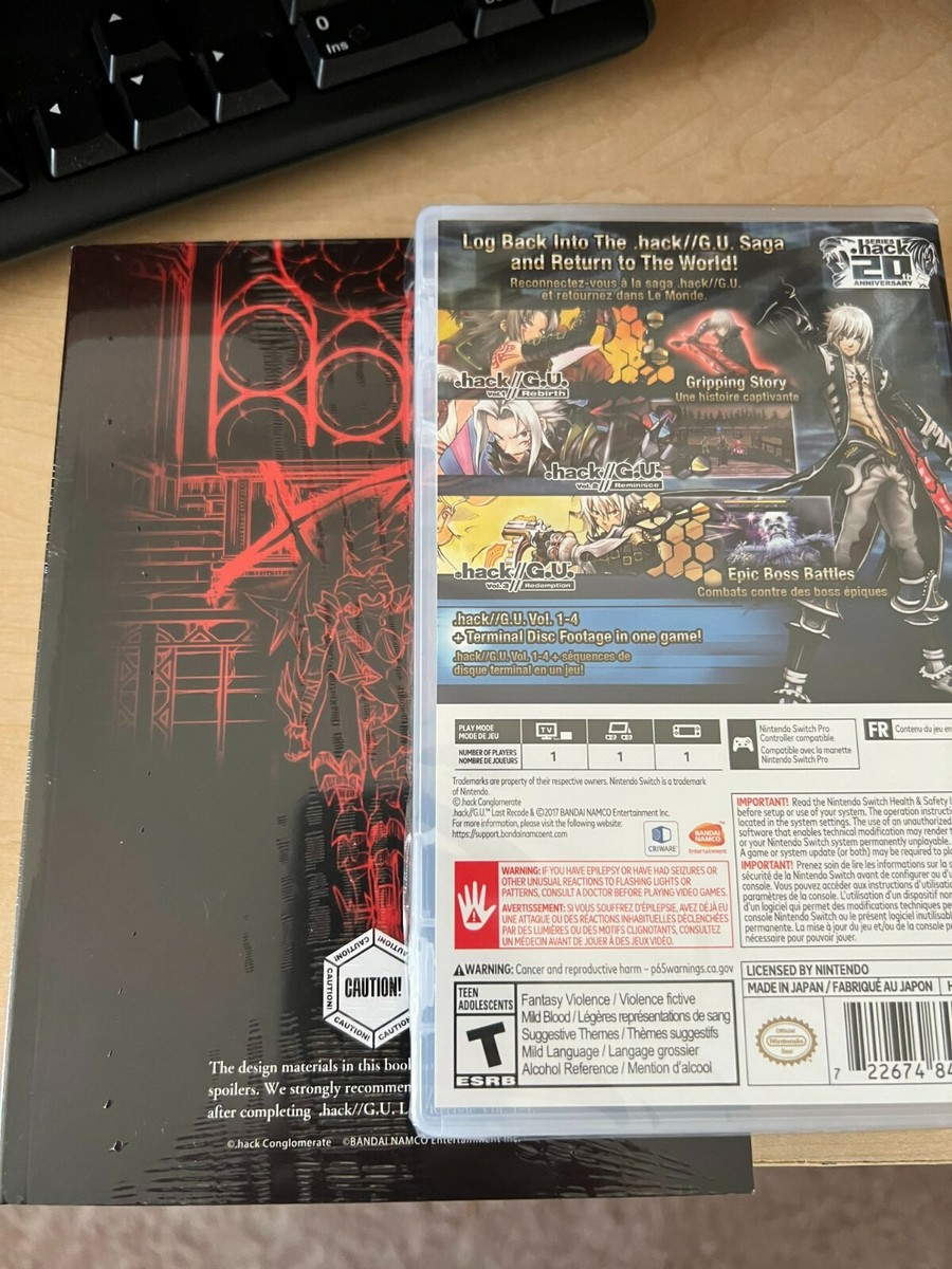 Nintendo Switch .hack//G.U. Last Recode Begins Edition hack//G.U. Last Recode [Begins Edition] (Limited Edition