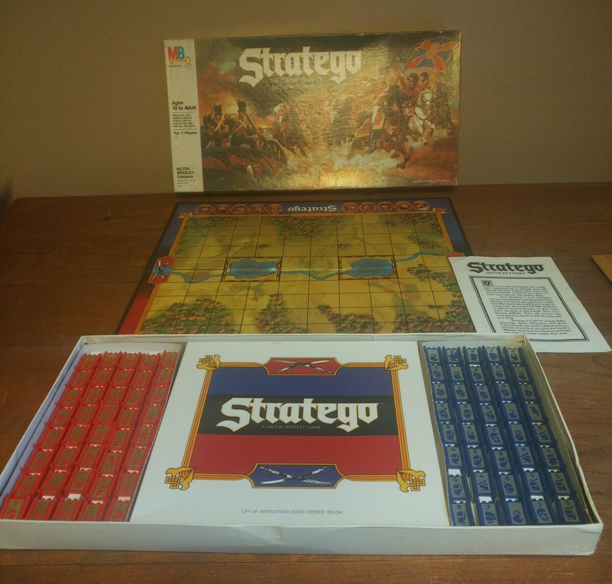 Vintage 1986 Milton Bradley Stratego Board Game Complete | eBay