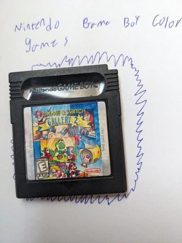 Game & Watch Gallery 2 (Nintendo Game Boy Color, 1998)